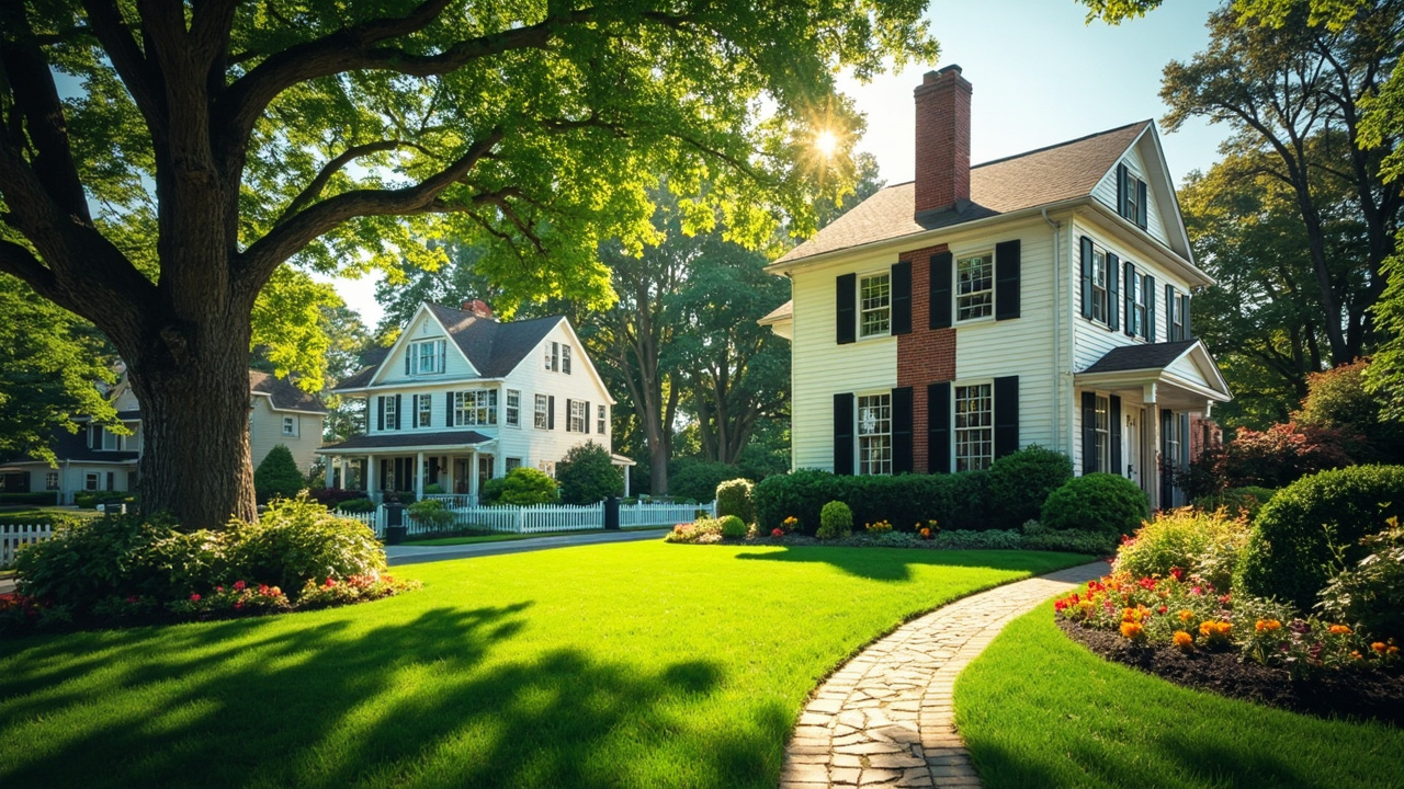 Maison ancienne avec panneau de vente