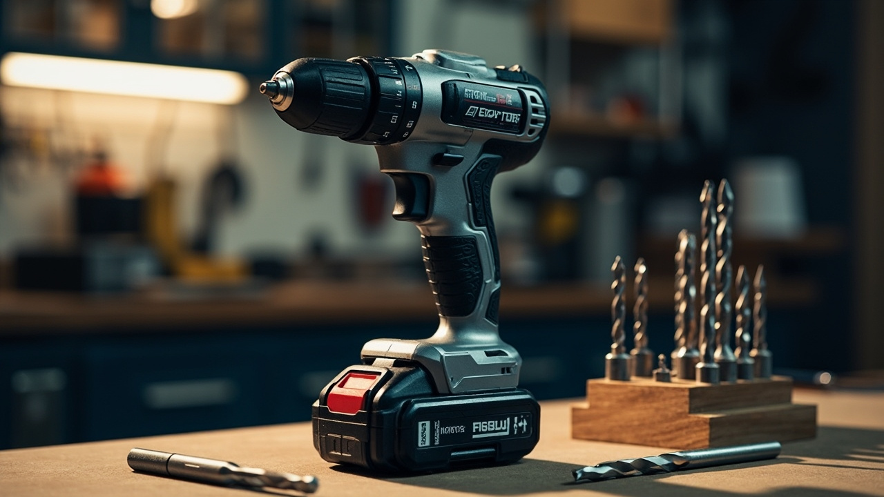 Perceuse sans fil perçant du beton  
Puissance ideale pour percer du beton