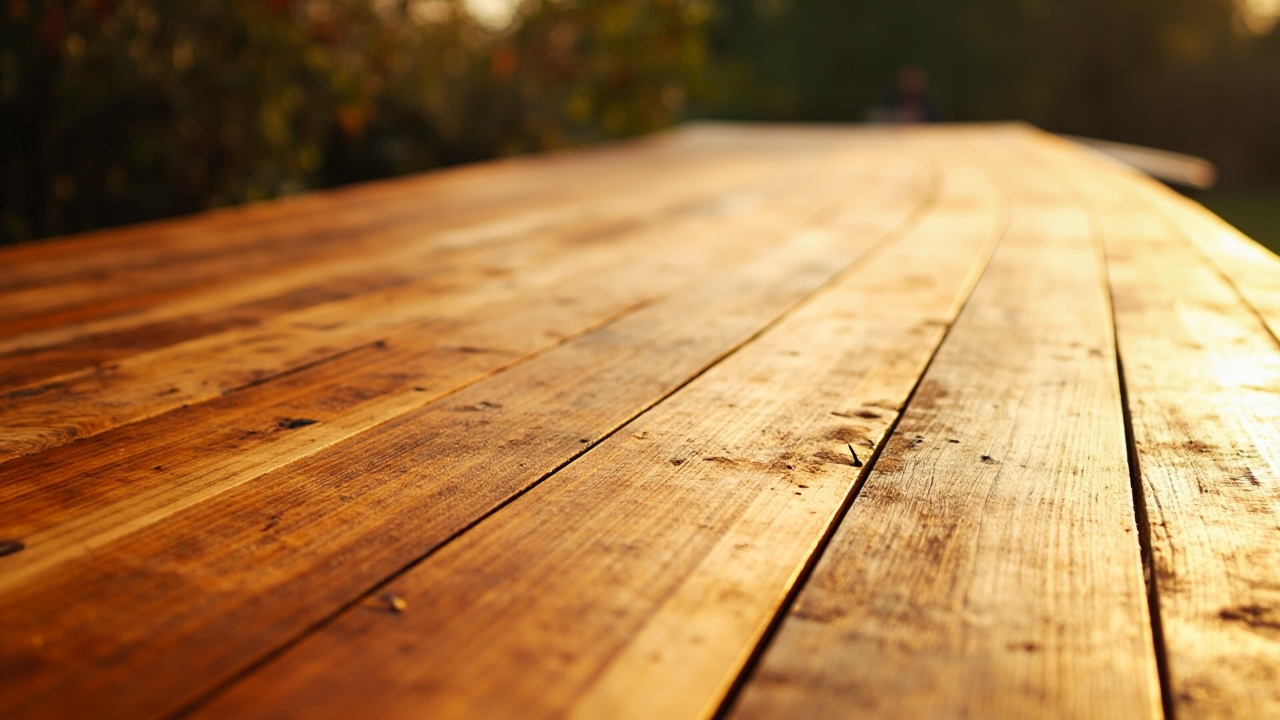 Terrasse en bois avec choix d essence contre le gris  
Terrasse en bois montrant differentes options de bois