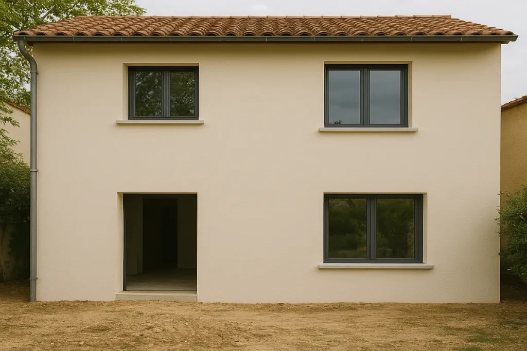 facade renovee exterieur