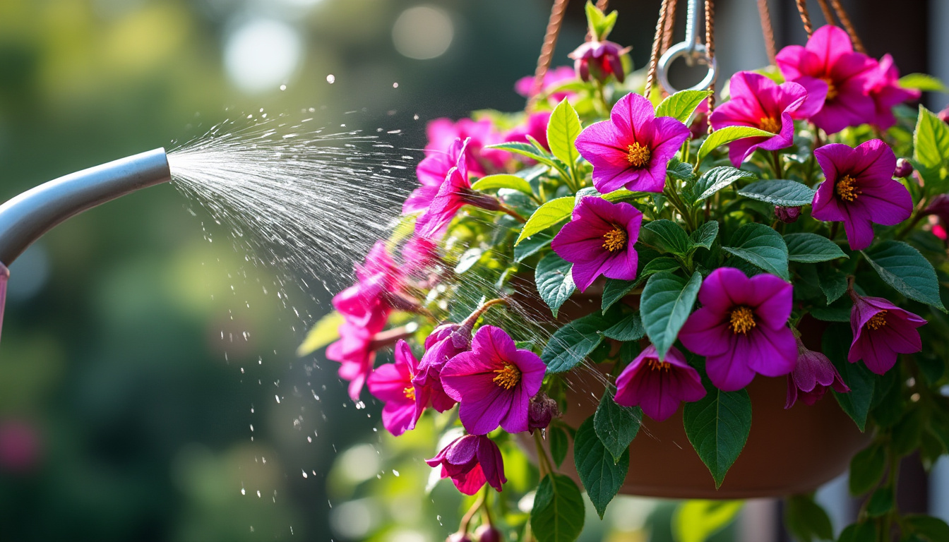 apprenez à bien arroser votre fuchsia pour éviter les erreurs courantes et profiter de magnifiques fleurs en cascade toute la saison.