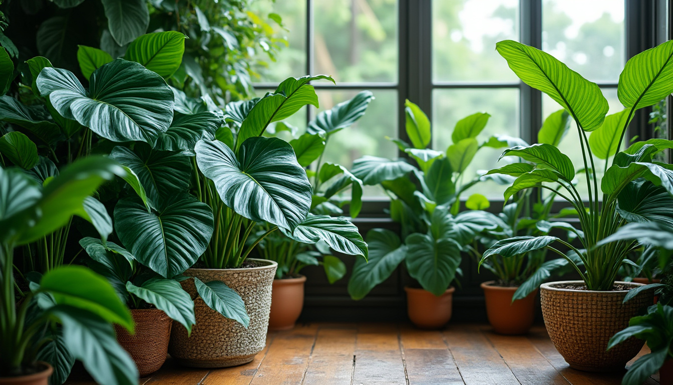 découvrez comment entretenir votre alocasia avec nos conseils pratiques pour créer une jungle tropicale luxuriante dans votre intérieur.