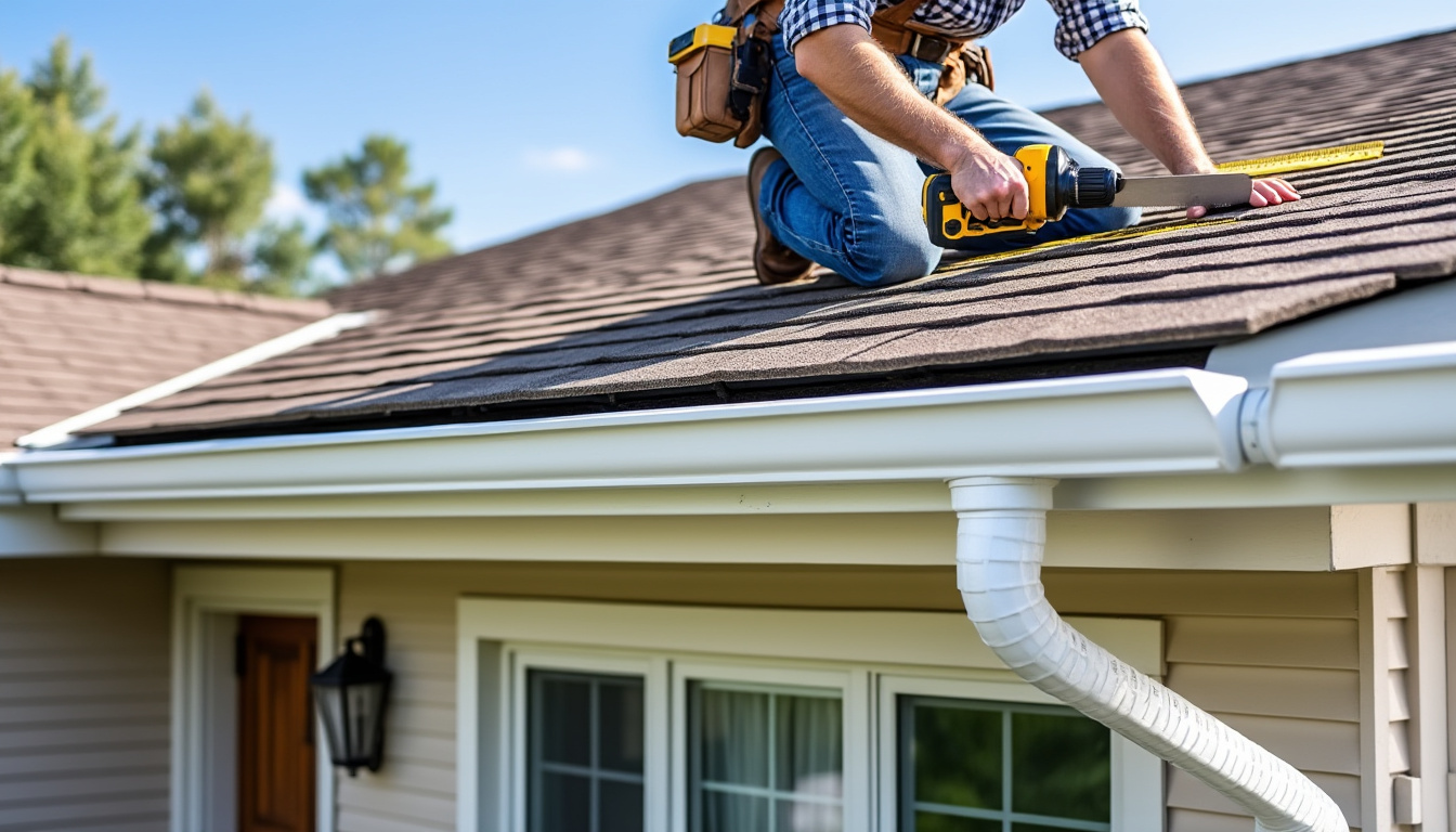 apprenez à poser une gouttière en pvc vous-même facilement avec notre guide simple en 5 étapes, pour protéger efficacement votre maison des eaux de pluie.